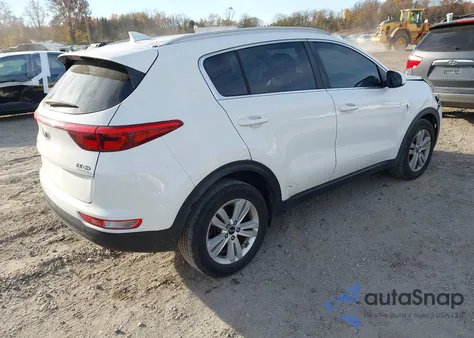 2017 Kia Sportage Lx z USA, uszkodzony, nr VIN KNDPM3AC5H7042650